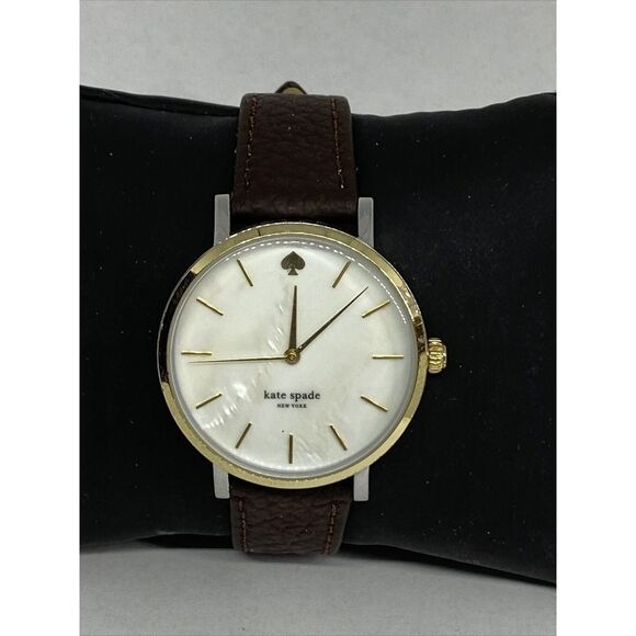 Kate Spade New York 0005 Women's Brown Leather Analog Dial Quartz Watch XX558 - Picture 3 of 12